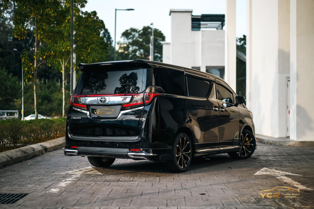 Toyota Alphard New Facelift (Black 3) Image