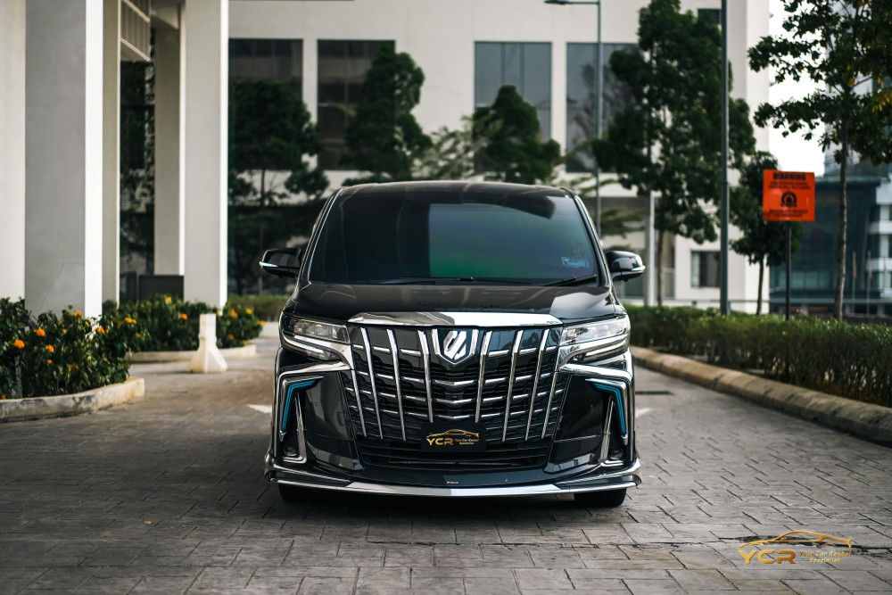 Toyota Alphard New Facelift (Black 3) Image