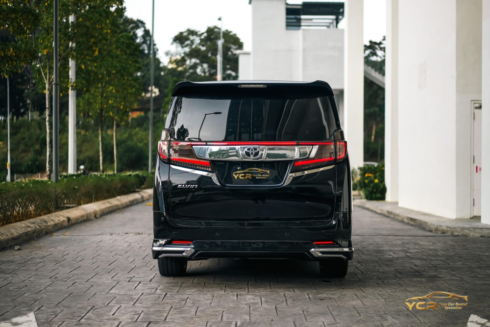 Toyota Alphard New Facelift (Black 3) Image