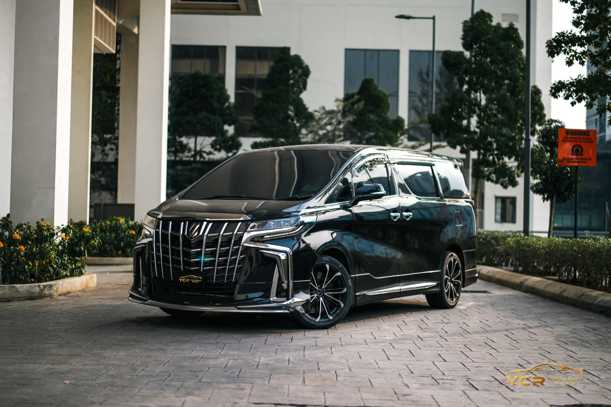 Toyota Alphard New Facelift (Black 3) Image